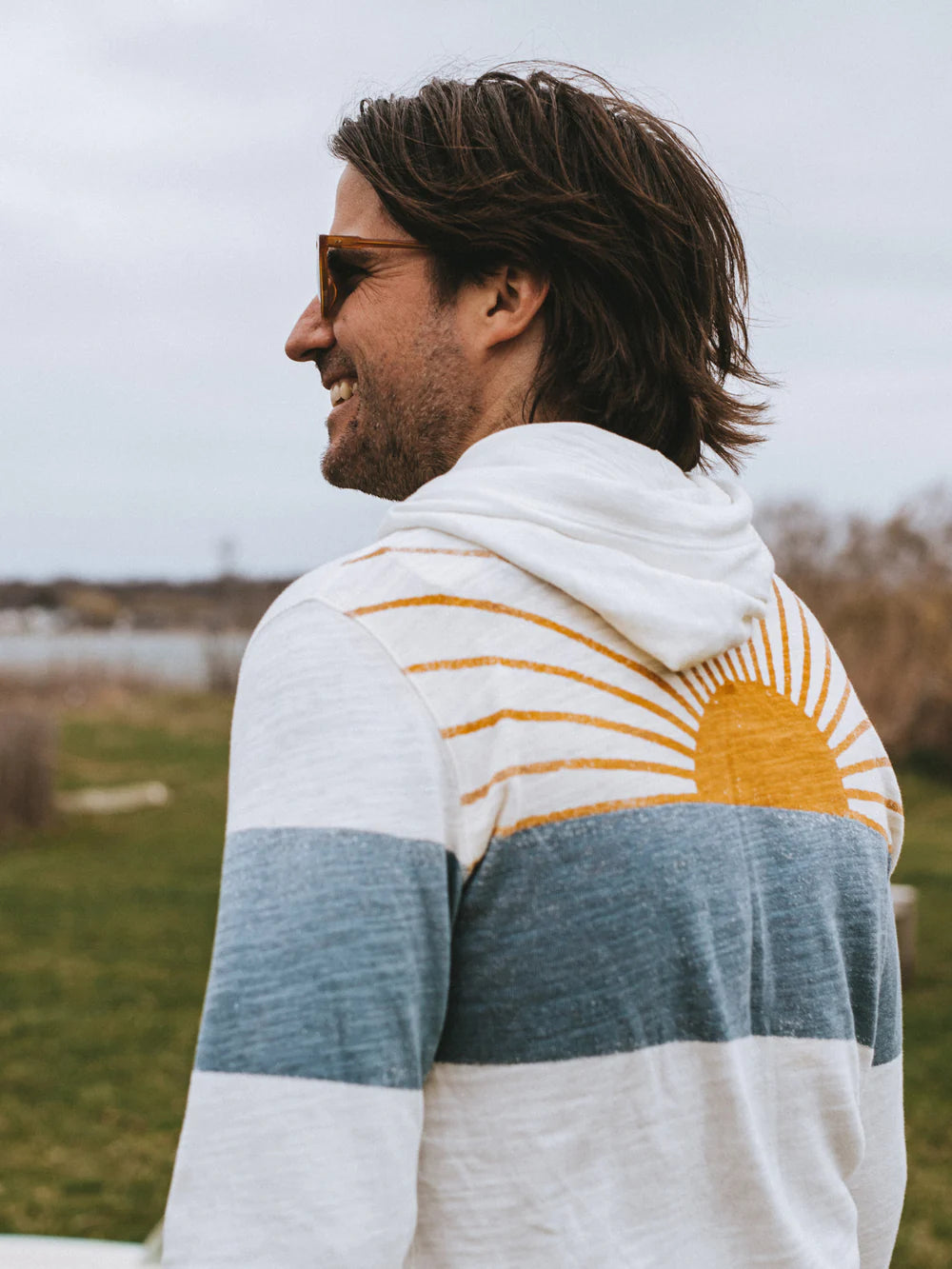 Sunwashed Sunray Slub Hoodie