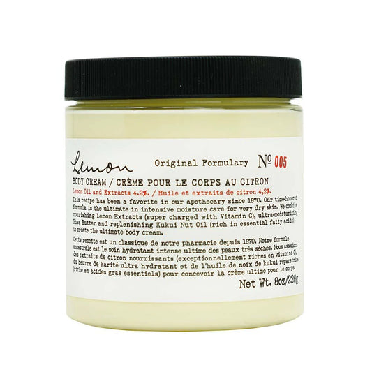 Lemon Body Cream No. 005 - 8 oz