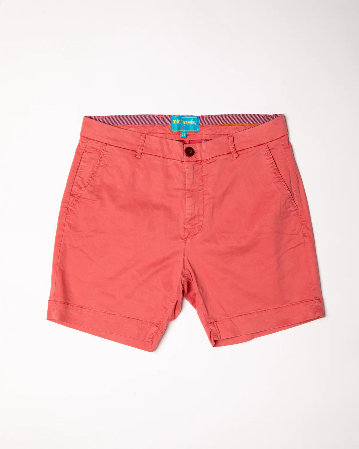 Solid Pima Cotton Stretch Short