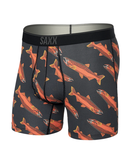 SAXX  Quest Quick Dry Mesh Boxer Brief Fly