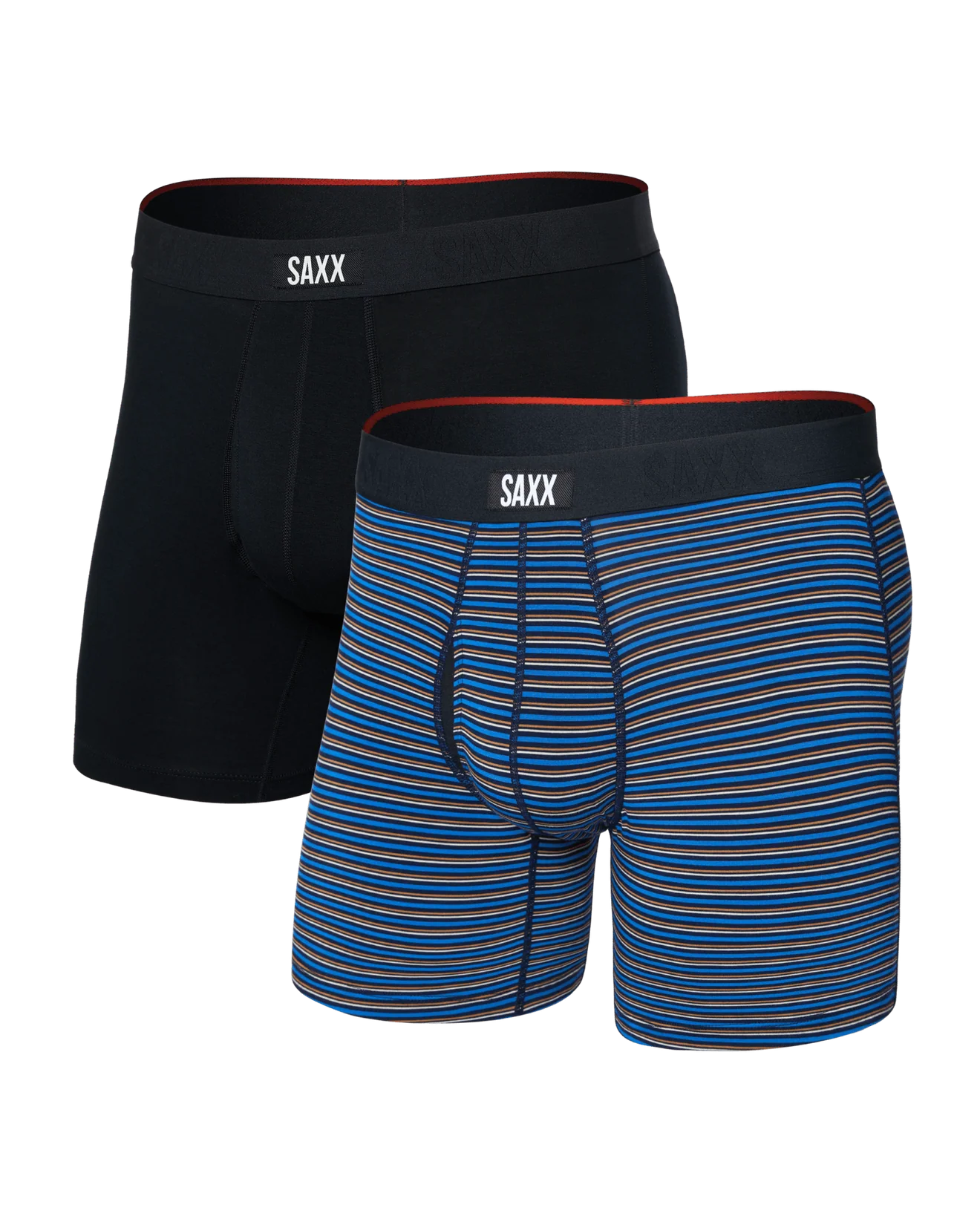 Vibe Xtra Soft Comfort Boxer Brief Fly 2 Pack