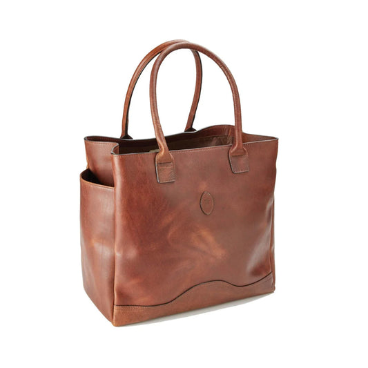 Leather Carryall Bag