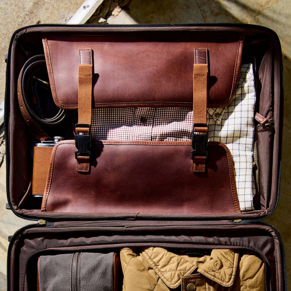 Canvas Wheeled Carry-On Bag