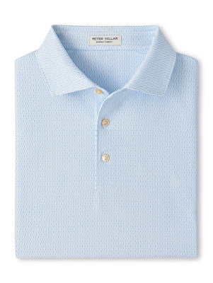 Football Geo Performance Jersey Polo - Sean Self Collar