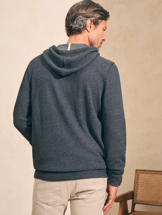 Surf Waffle Zip Hoodie
